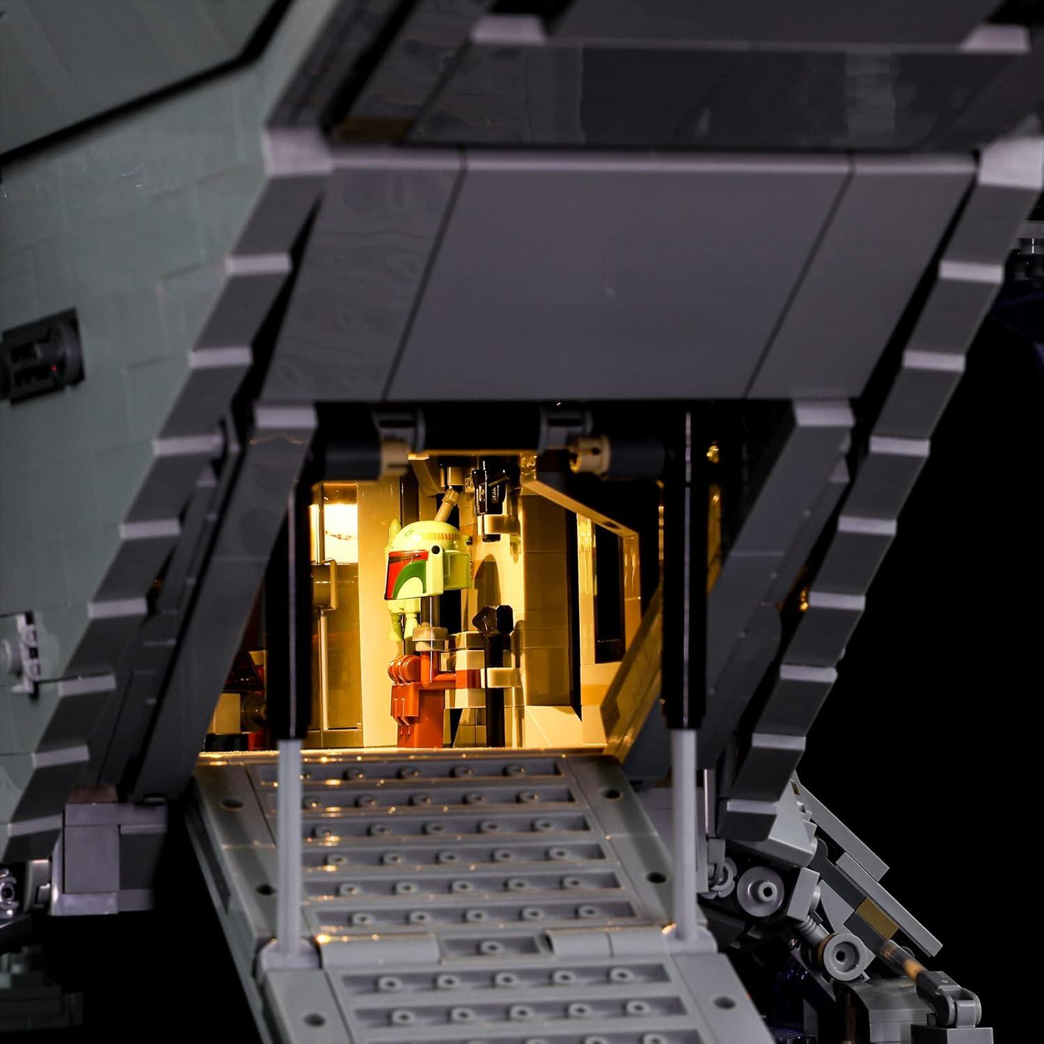 Kit de Iluminación LED BRIKSMAX para LEGO 75331 The Razor Crest