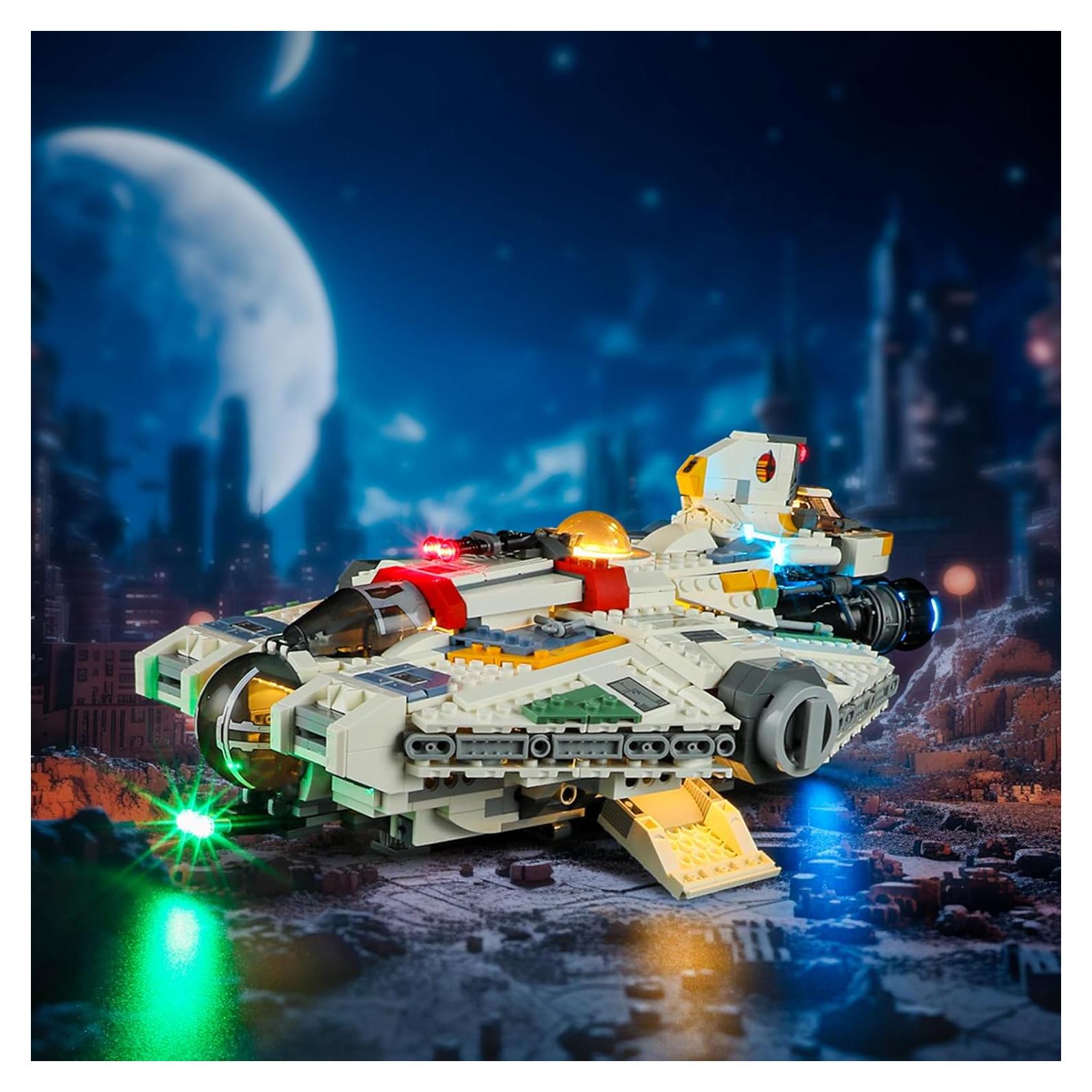 Kit de Iluminación LED BRIKSMAX para LEGO 75357 Ghost & Phantom II