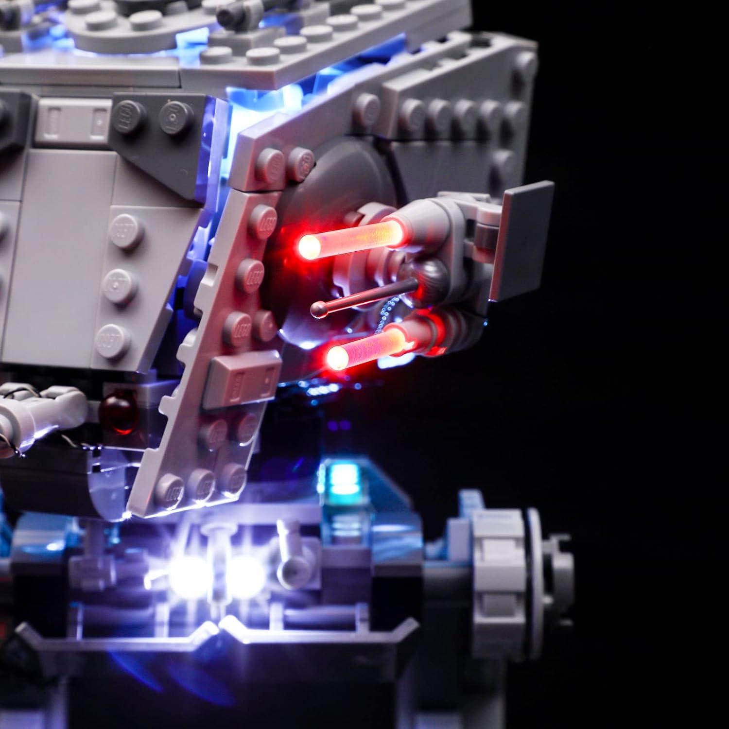 Kit de Iluminación LED BRIKSMAX para LEGO 75322 Hoth AT-ST