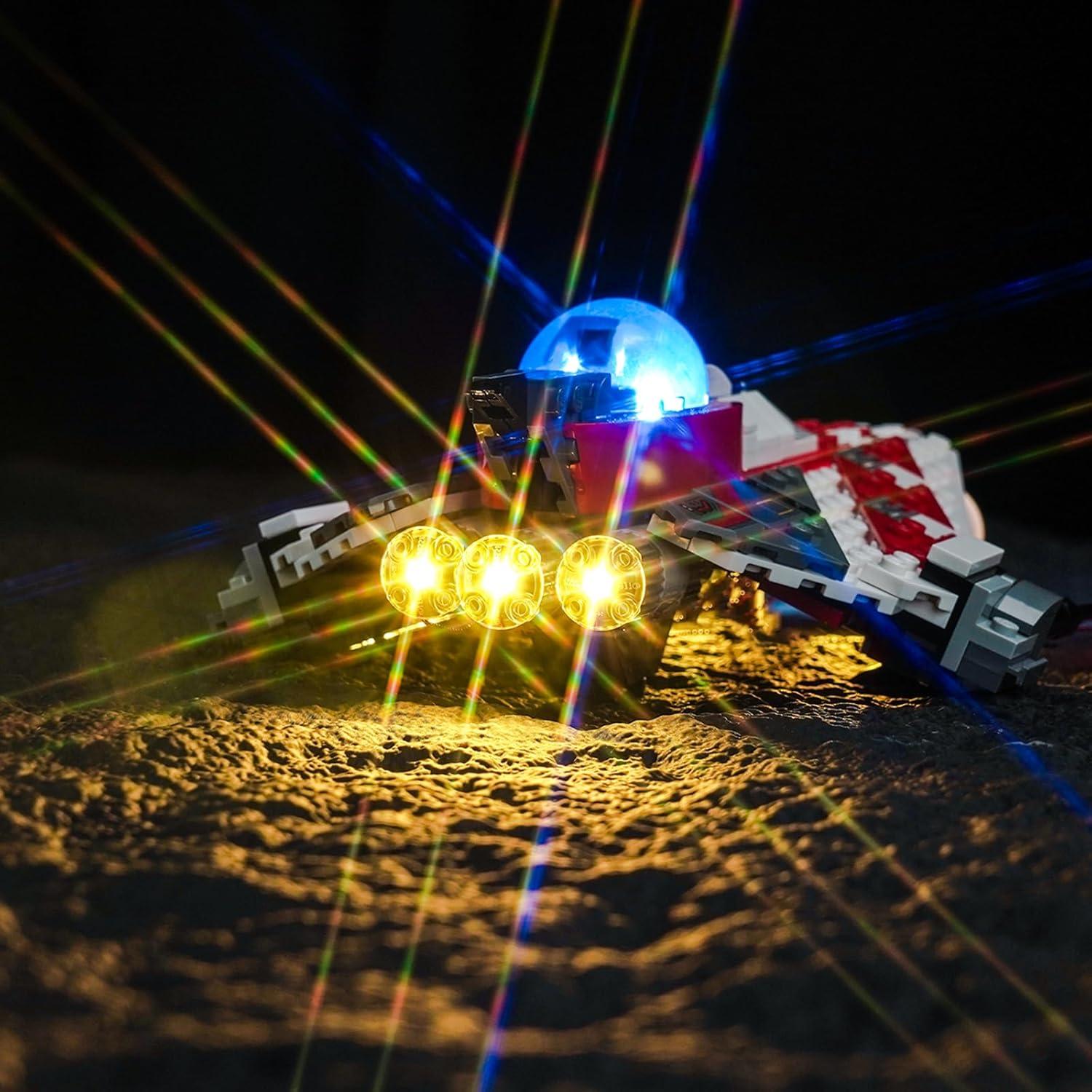 Kit de Luz LED Hilighting para LEGO Jedi Bob's Starfighter