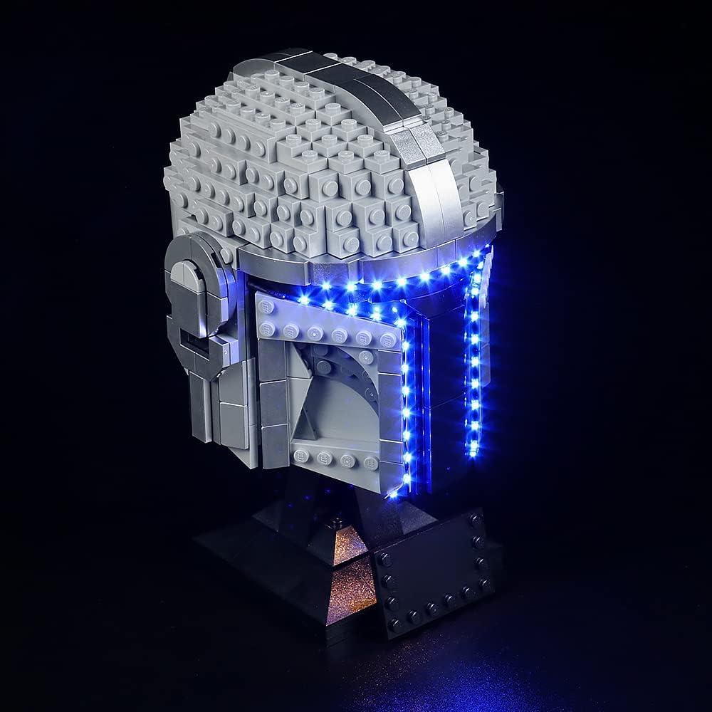 Kit de Luz LED VONADO para Casco Mandalorian 75328