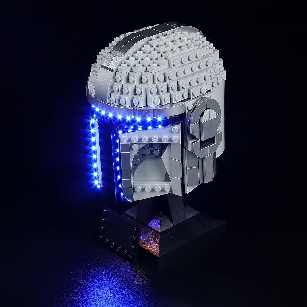Kit de Luz LED VONADO para Casco Mandalorian 75328