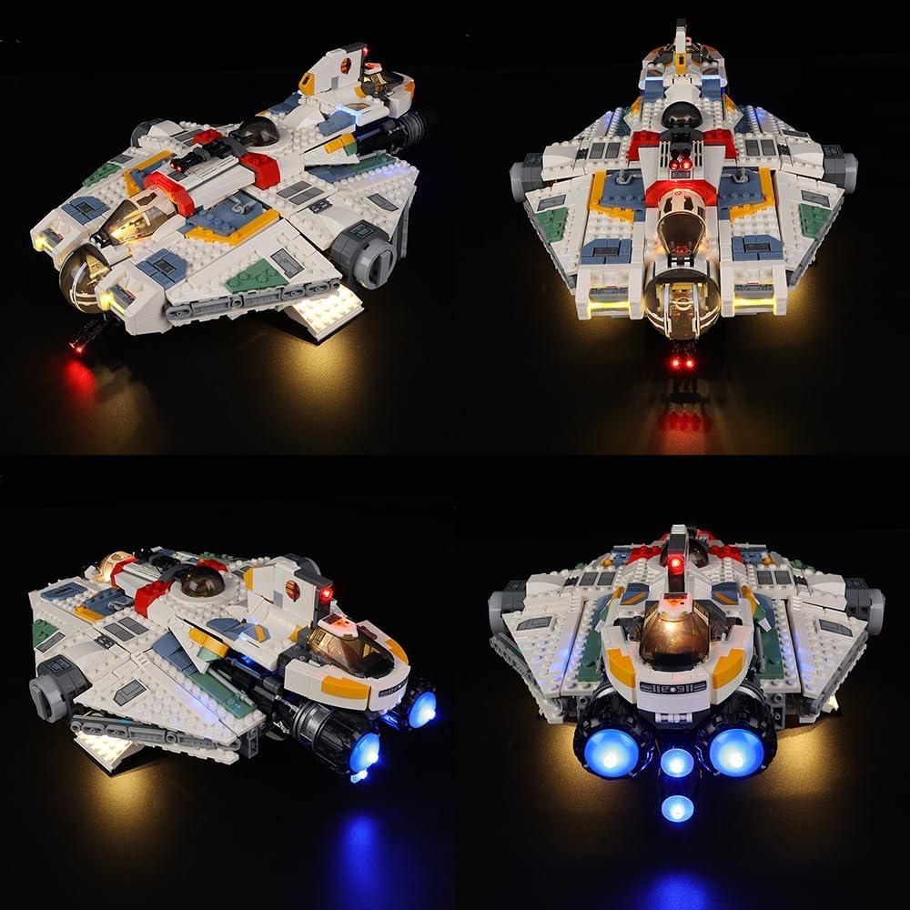 Kit de Iluminación LED Kyglaring para Lego Star Wars Ahsoka