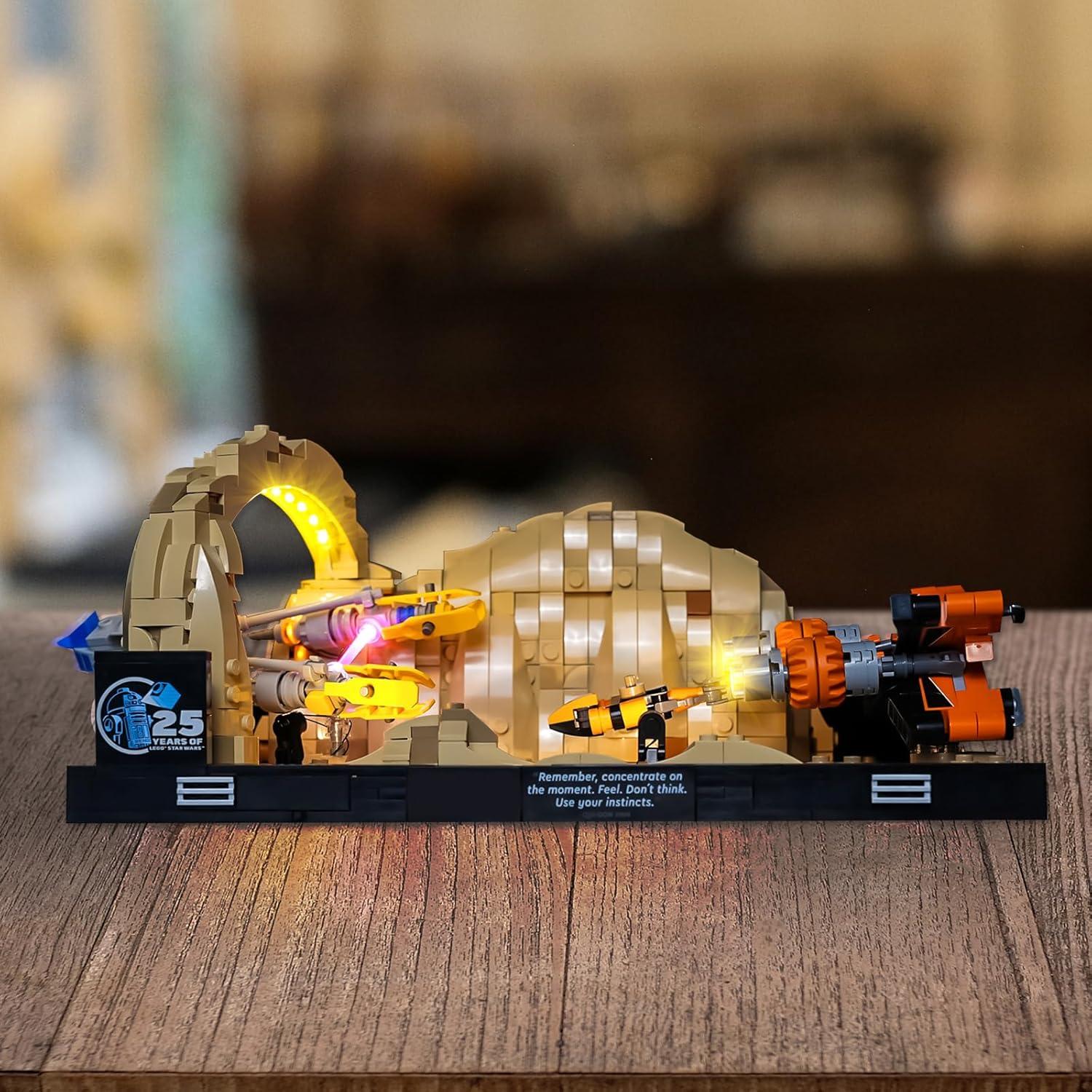 Kit de Luz LED Kyglaring para Lego 75380 Star Wars Podrace