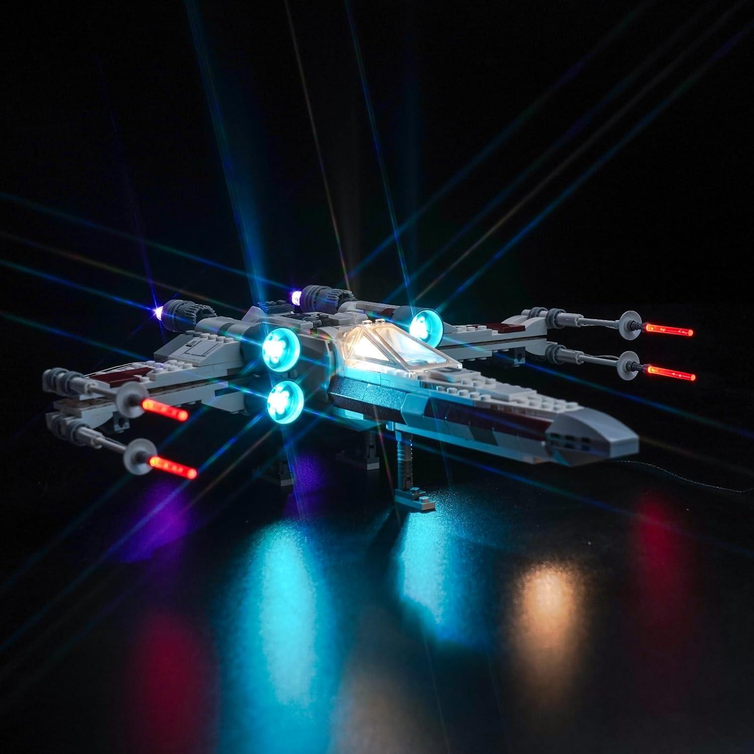 Kit de Luz LED Hilighting para Lego Star Wars TIE Fighter y X-Wing