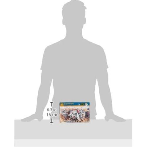 Kit de Modelo Italeri 1:72 Caballeros Templarios Medievales