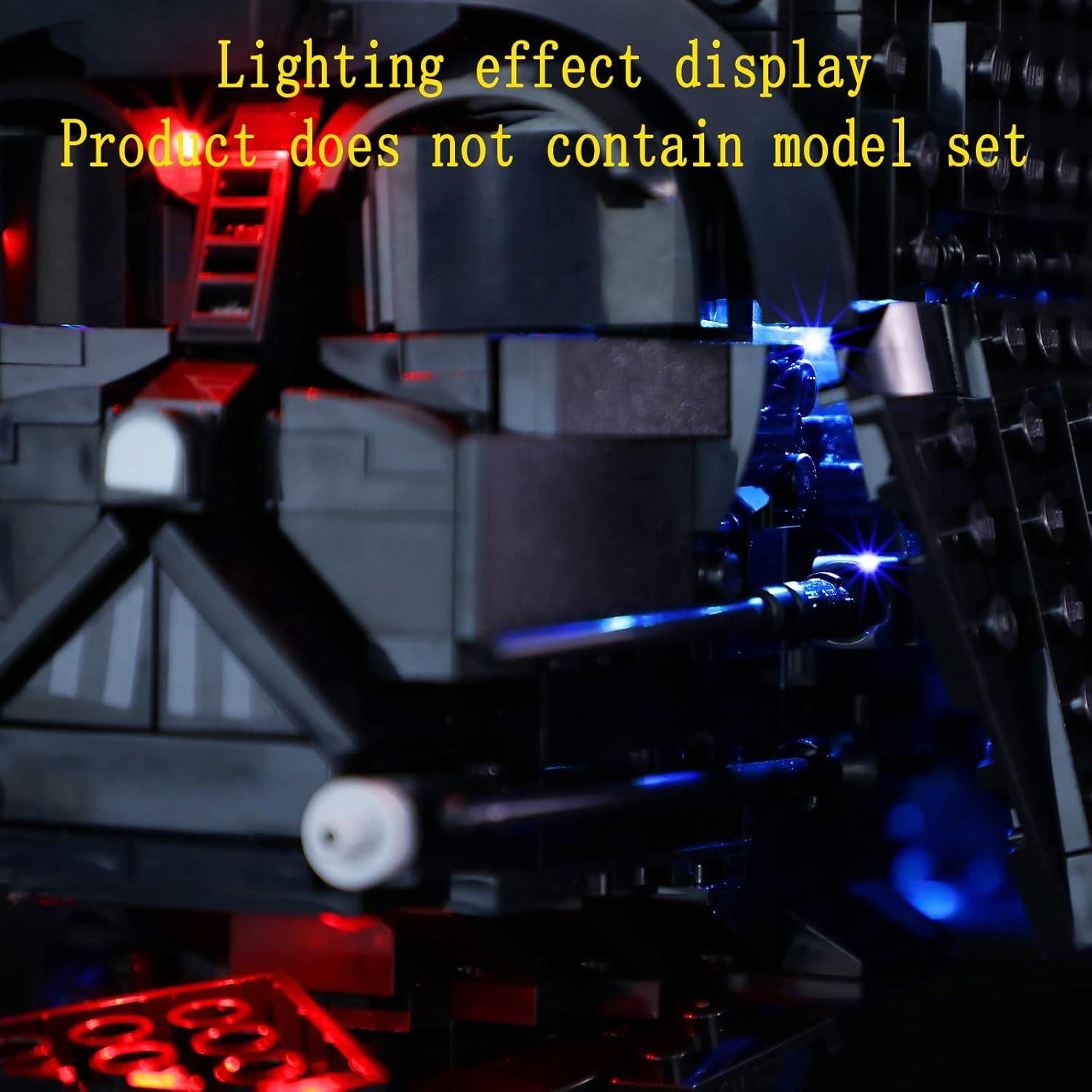Kit de Luz LED para Casco Darth Vader Lego 75304 - Iluminación