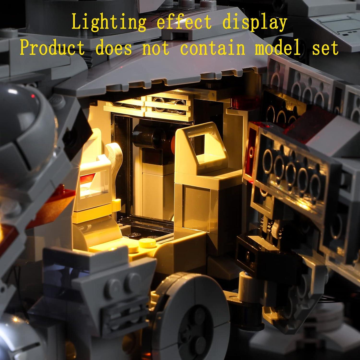 Kit de Luz LED GEAMENT para Lego at-TE Walker 75337