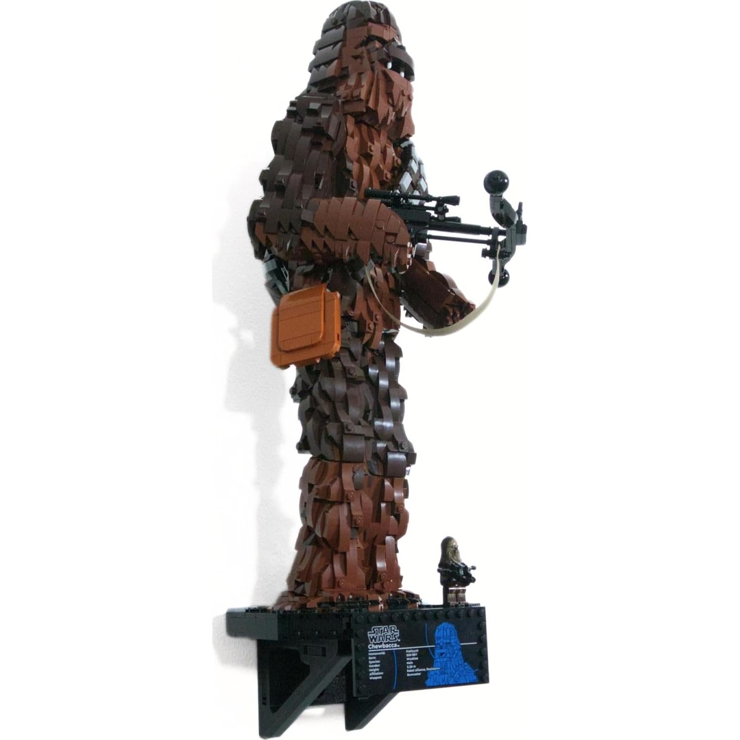 Soporte de Pared Click & Calm Co. para Chewbacca Star Wars 75371