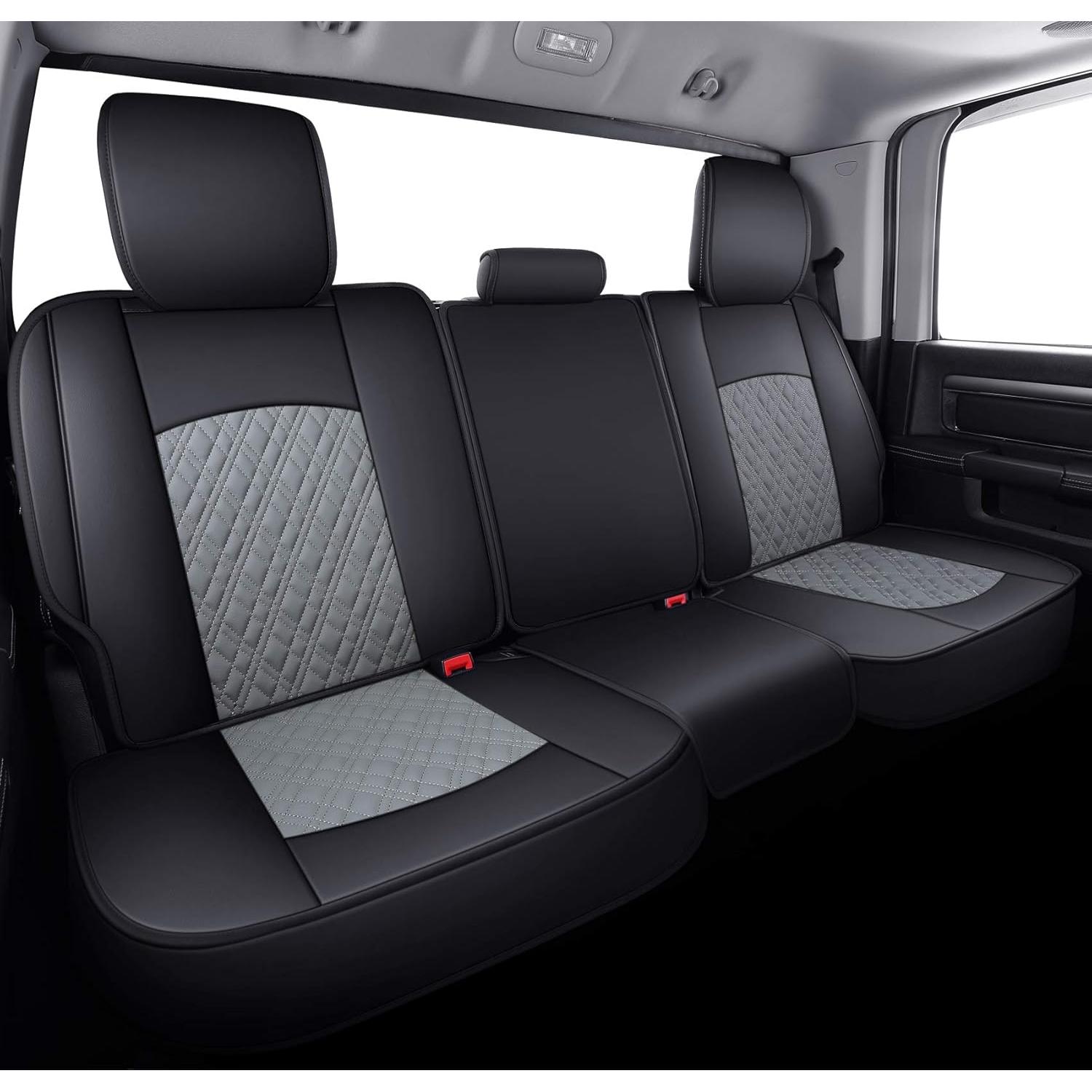 Funda de Asientos YIERTAI para Dodge Ram 2009-2025 Gris Completo