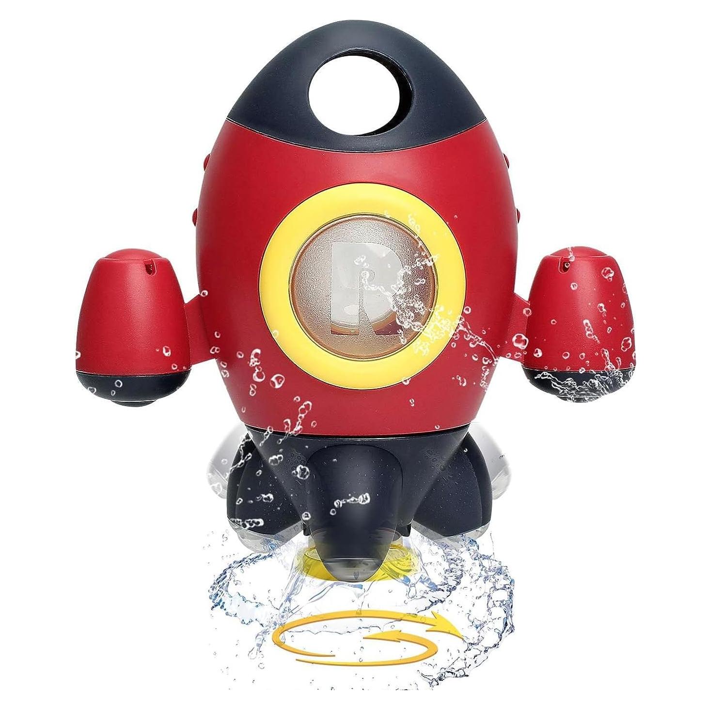 Juguete de Baño Cohete Espacial Liberty Imports 17.8x12.7cm