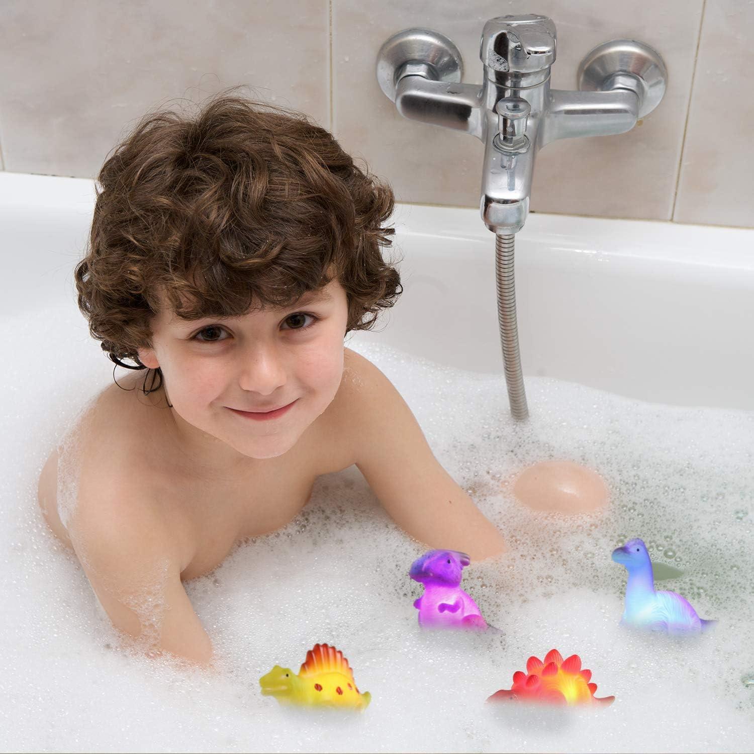 Set de 6 Juguetes de Baño Flotantes Dinosaurio MAPIXO
