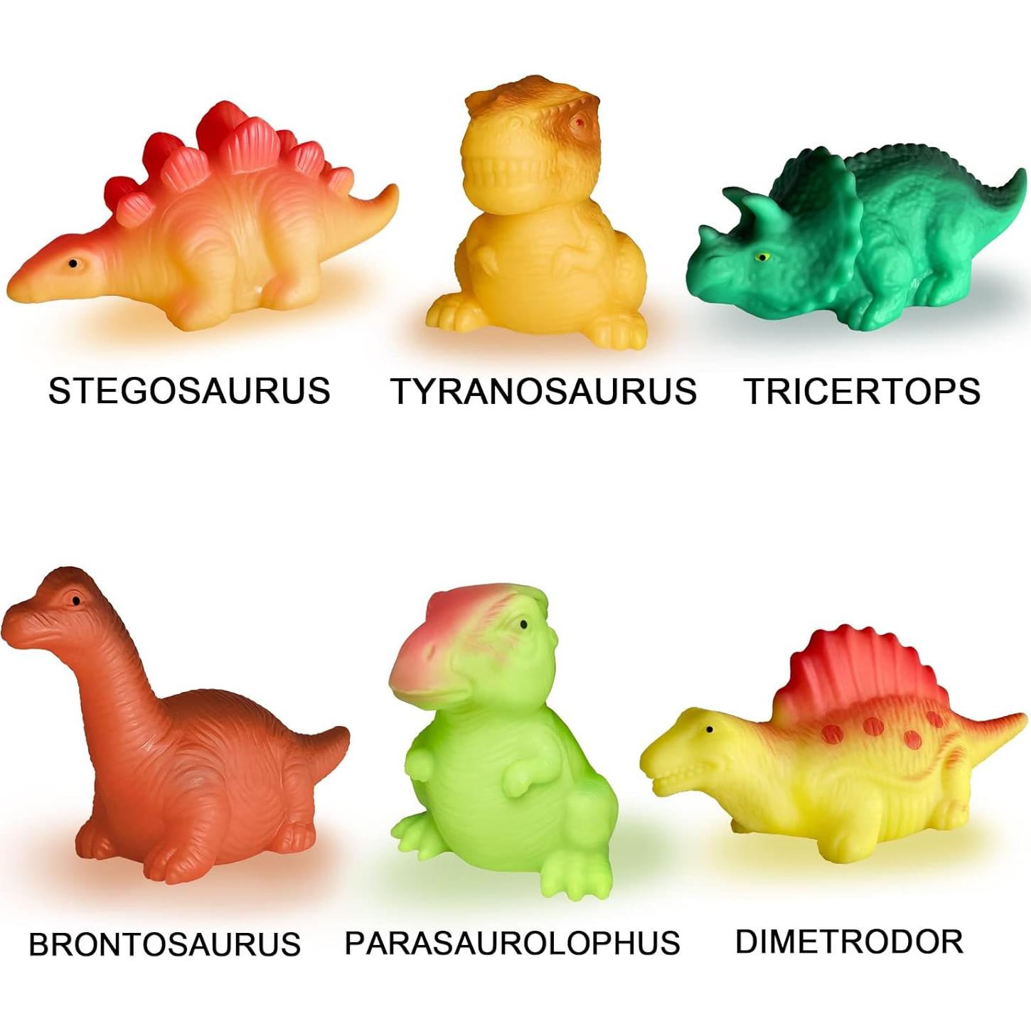 Juguetes de baño iluminados KIDPAPA - Dinosaurios flotantes