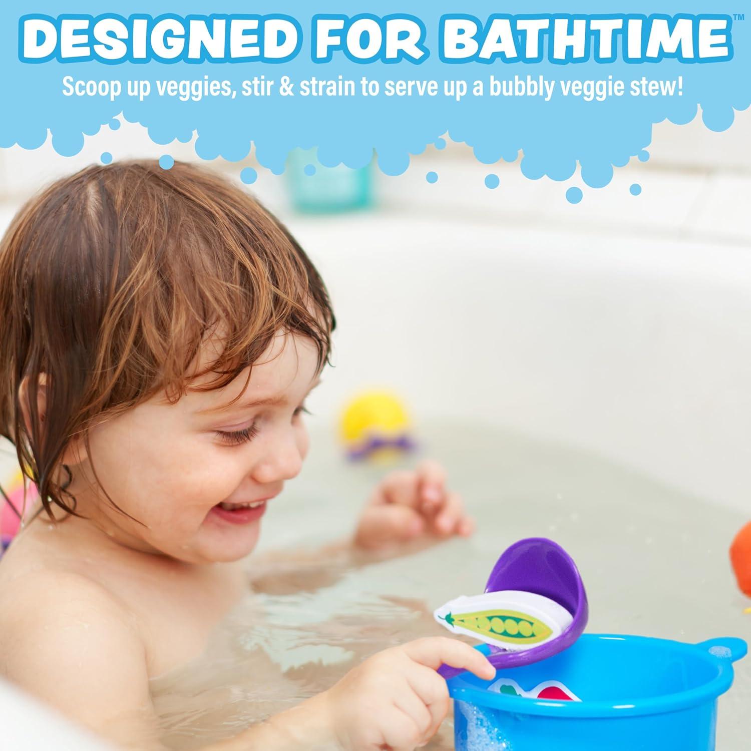 Juguete de Baño Tub Works Sopa de Verduras 13 Piezas