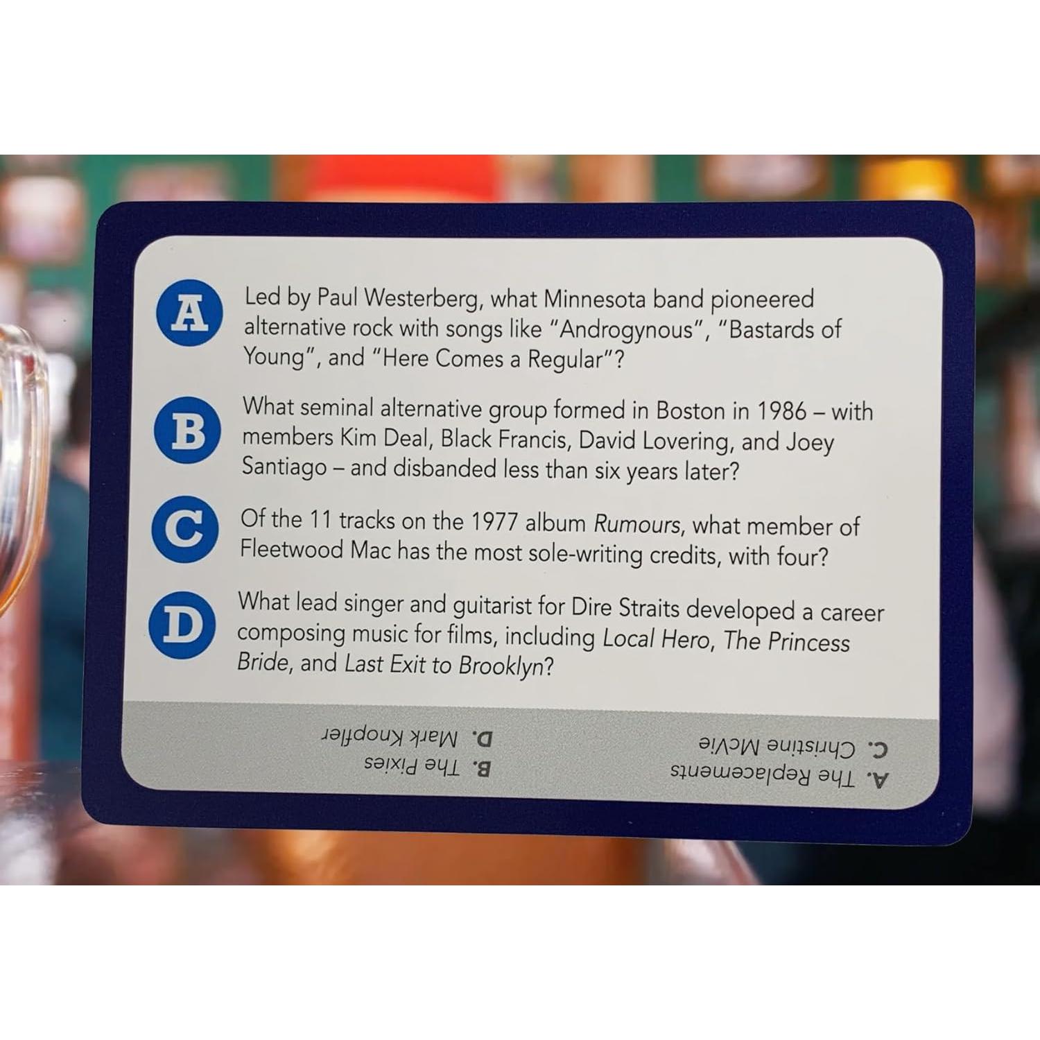 Juego de Trivia Tienes que saber Rock - 500 Preguntas