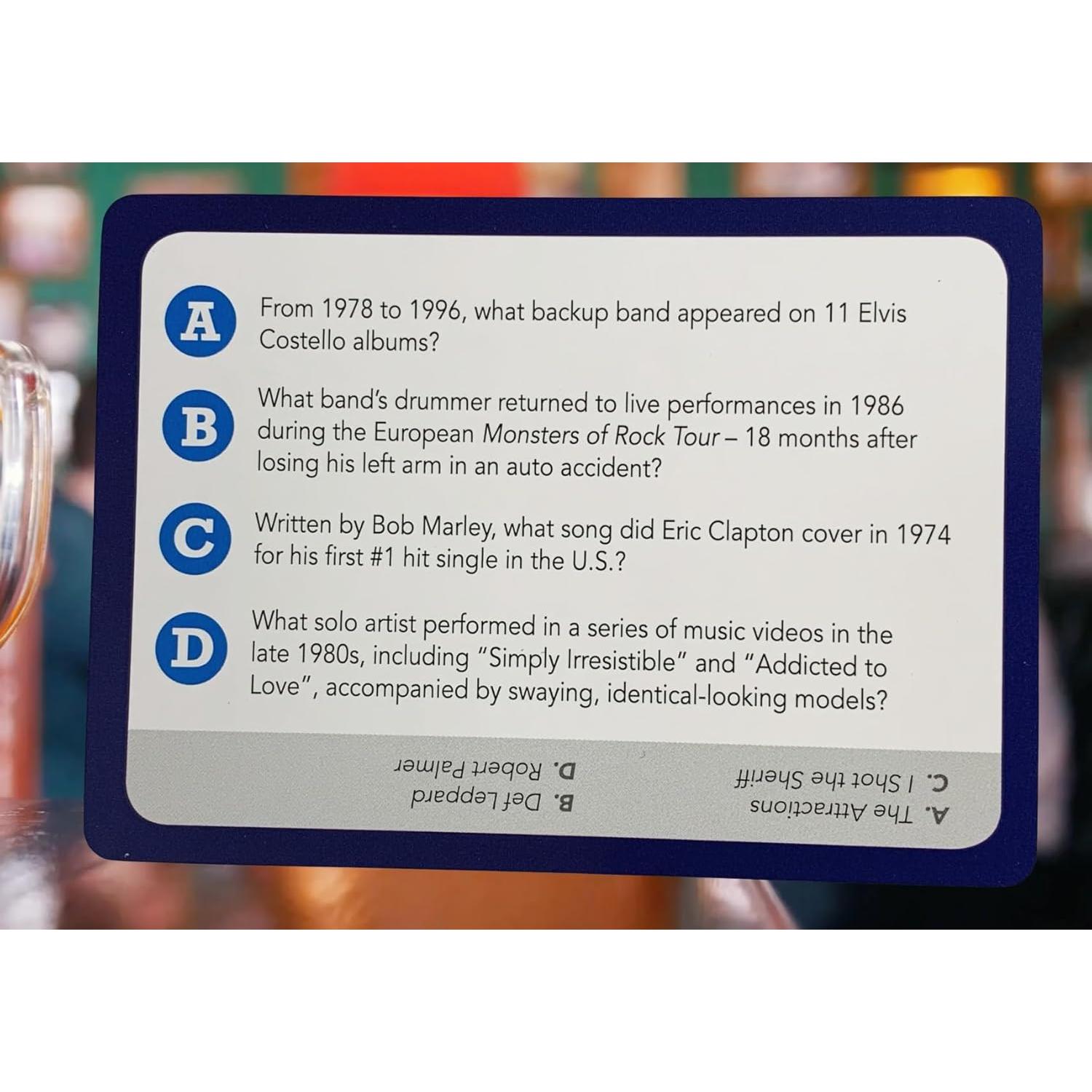 Juego de Trivia Tienes que saber Rock - 500 Preguntas