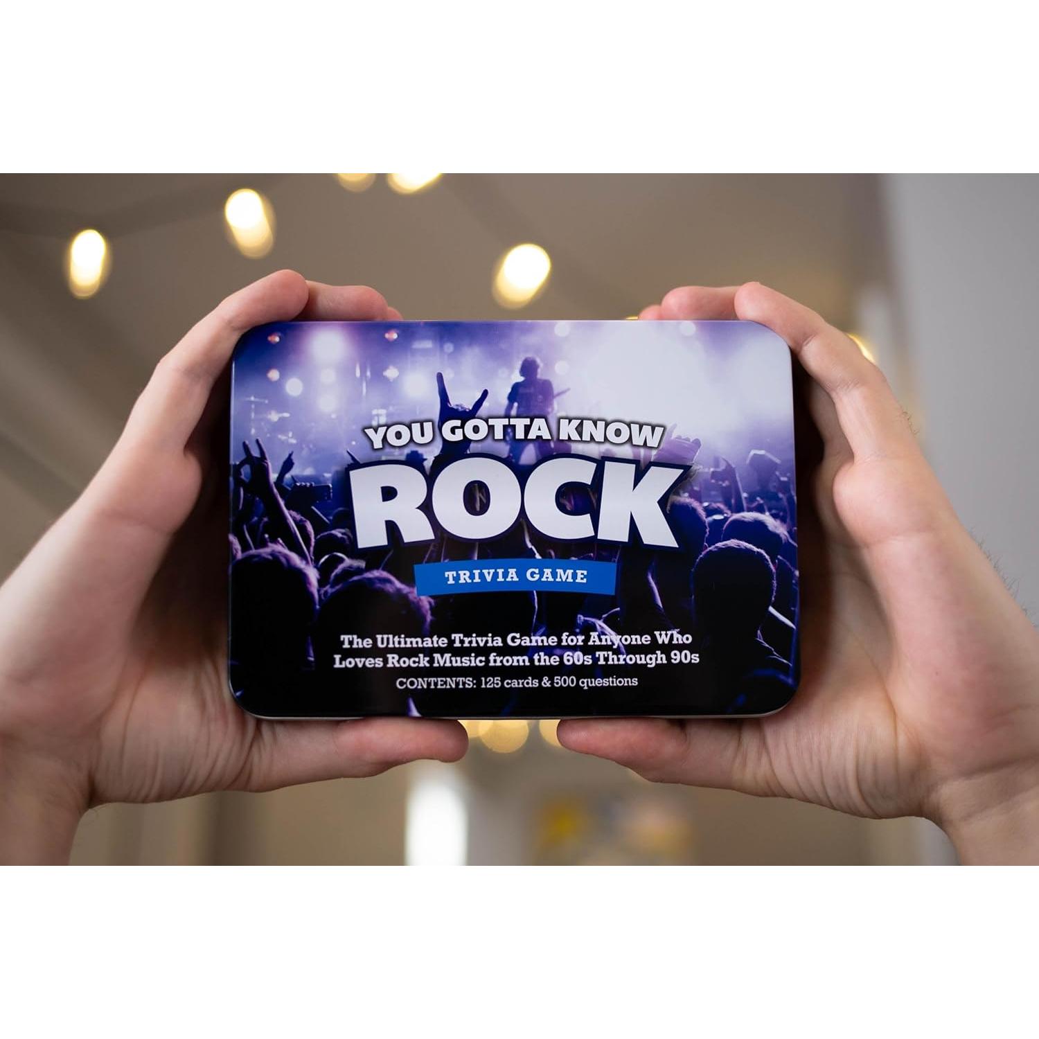 Juego de Trivia Tienes que saber Rock - 500 Preguntas