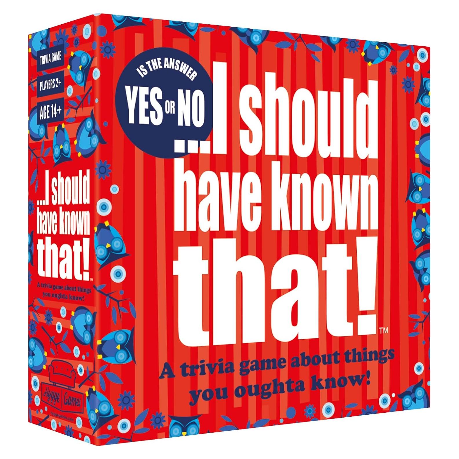 Juego de Trivia Debería Haber Sabido Eso Hygge Games 400 Preguntas