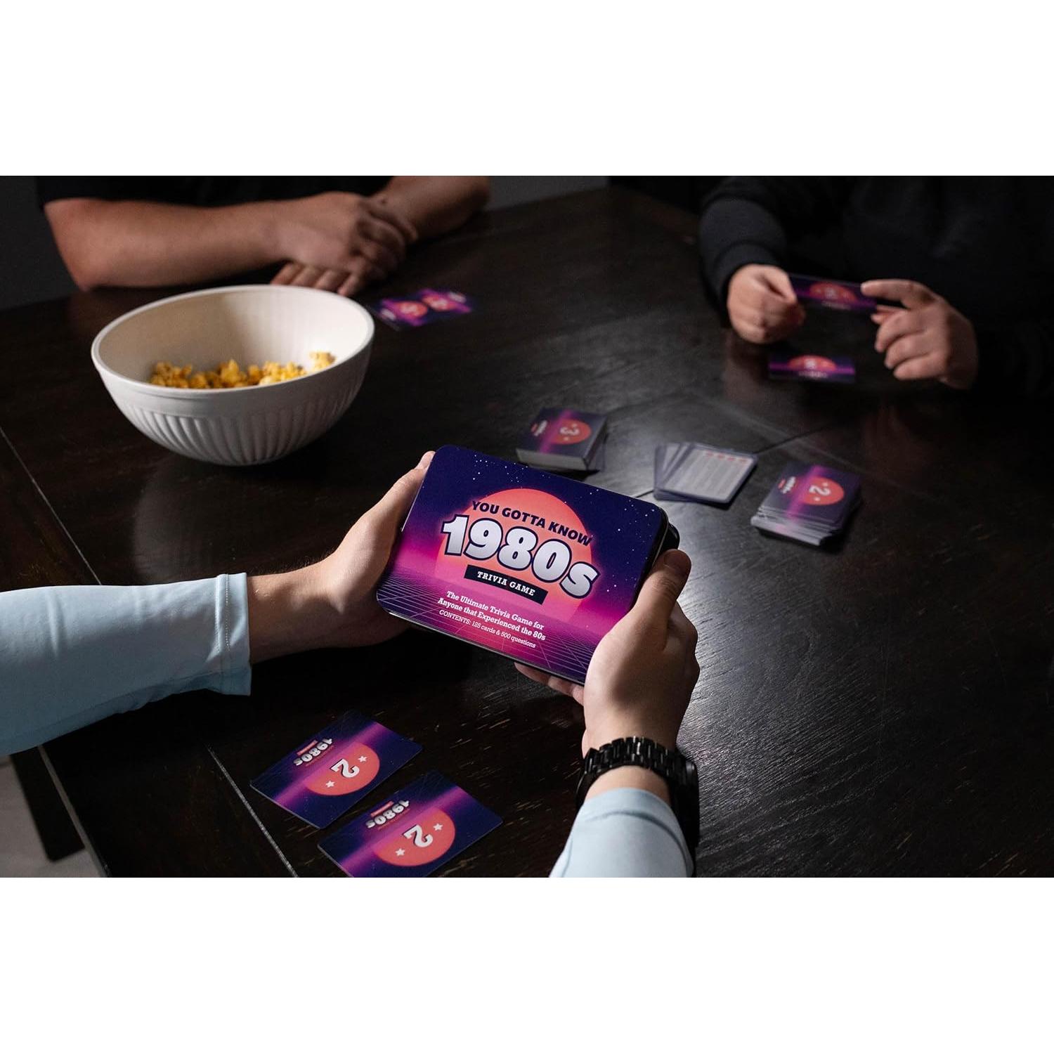 Juego de trivia Tienes que saber los años 80 - 500 preguntas