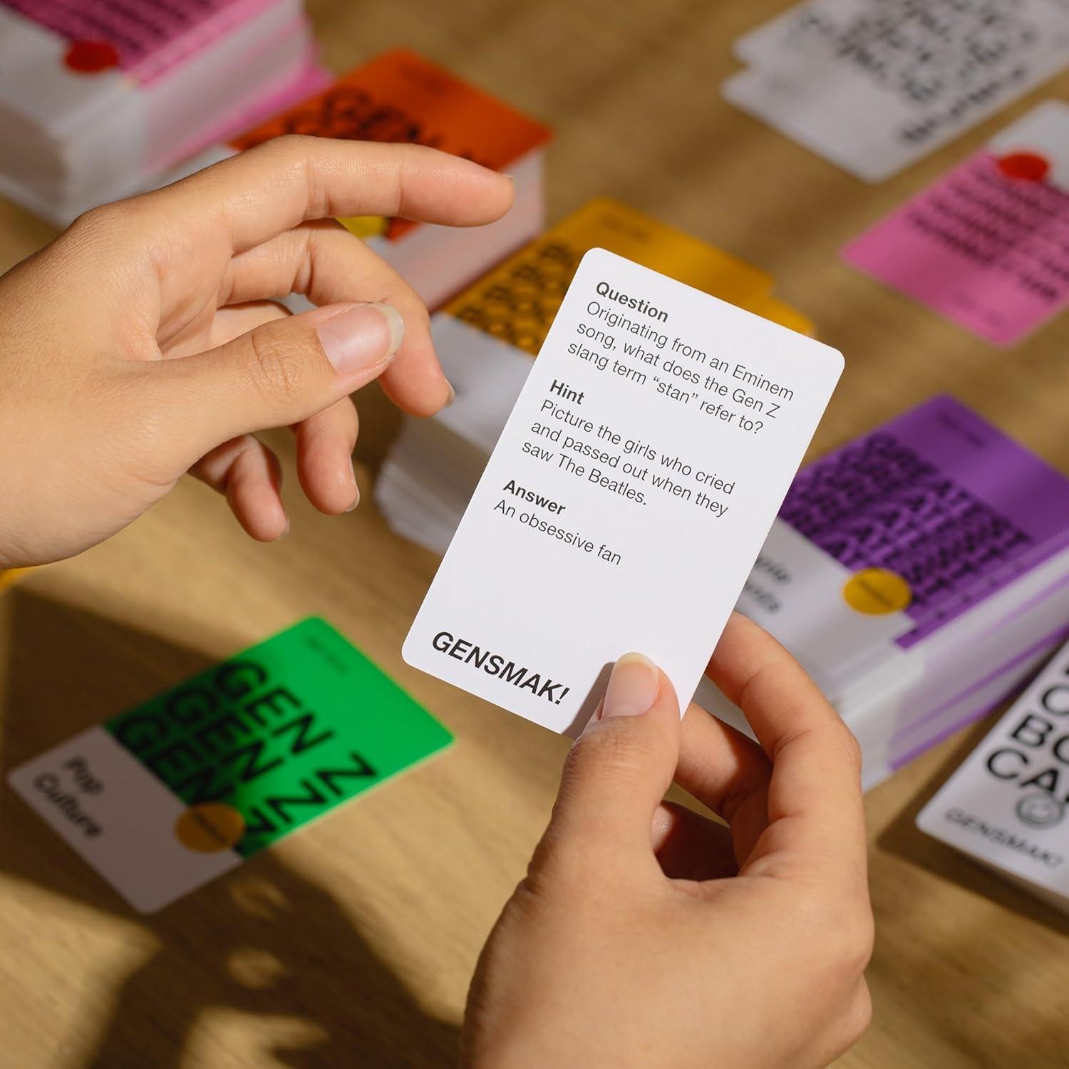 Juego de Trivia GENSMAK - Diversión Intergeneracional 10+ Años