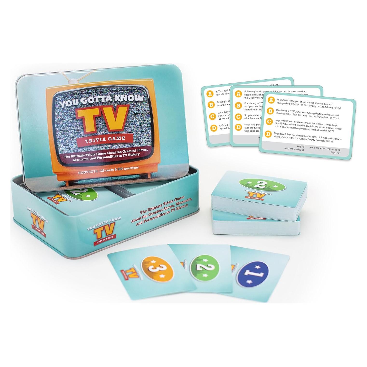 Juego de trivia Tienes que saber TV - 500 preguntas divertidas