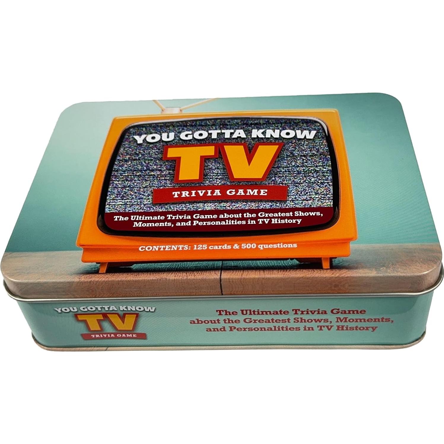 Juego de trivia Tienes que saber TV - 500 preguntas divertidas