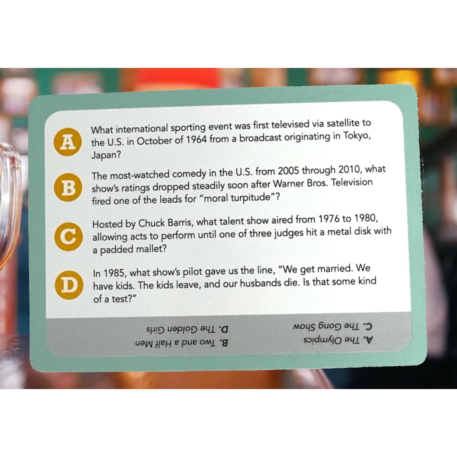 Juego de trivia Tienes que saber TV - 500 preguntas divertidas