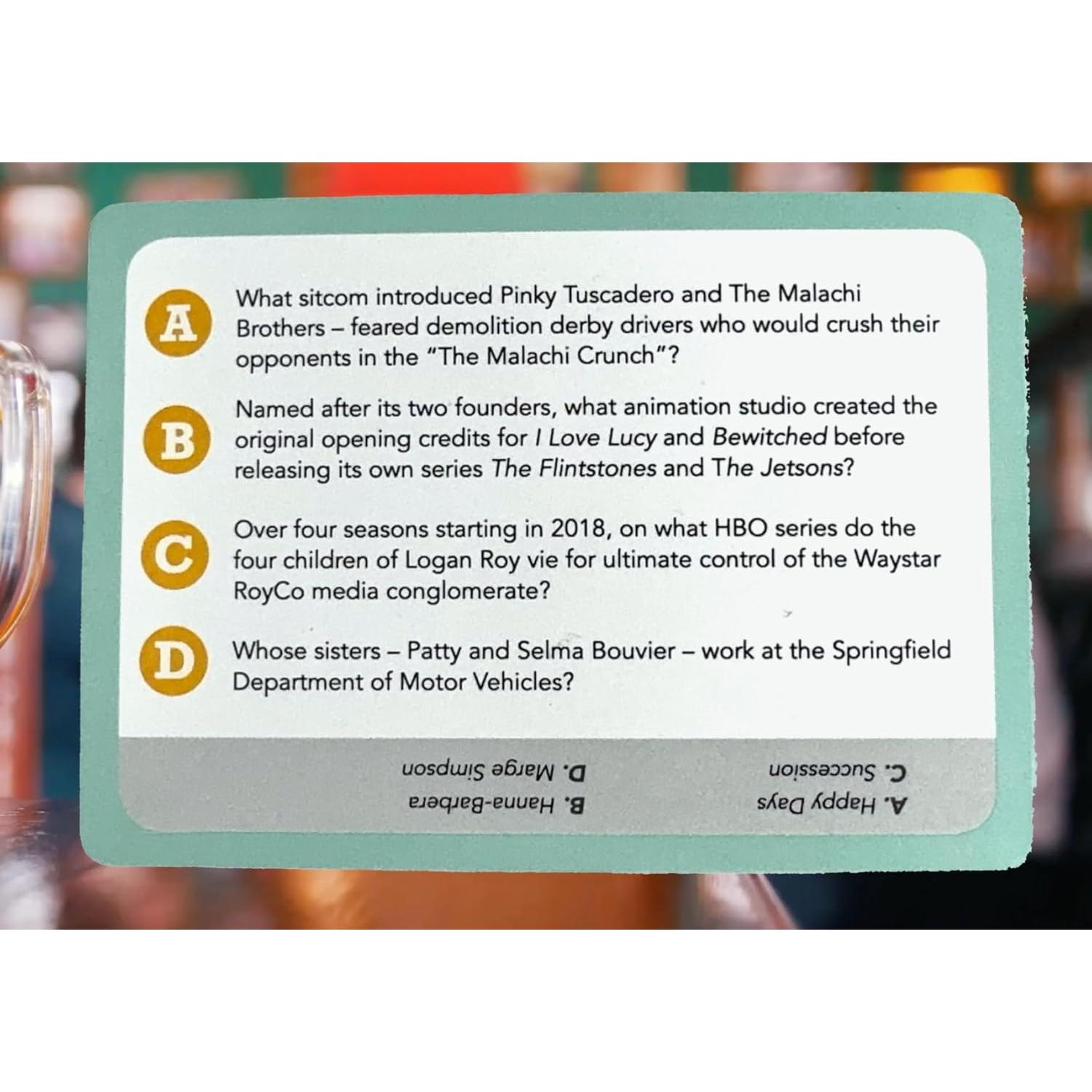 Juego de trivia Tienes que saber TV - 500 preguntas divertidas