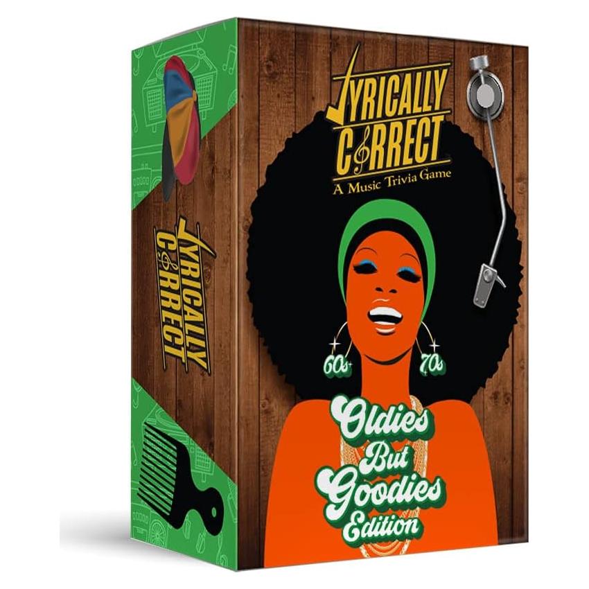 Juego de Cartas Trivia Musical Lyrically Correct 60s 70s