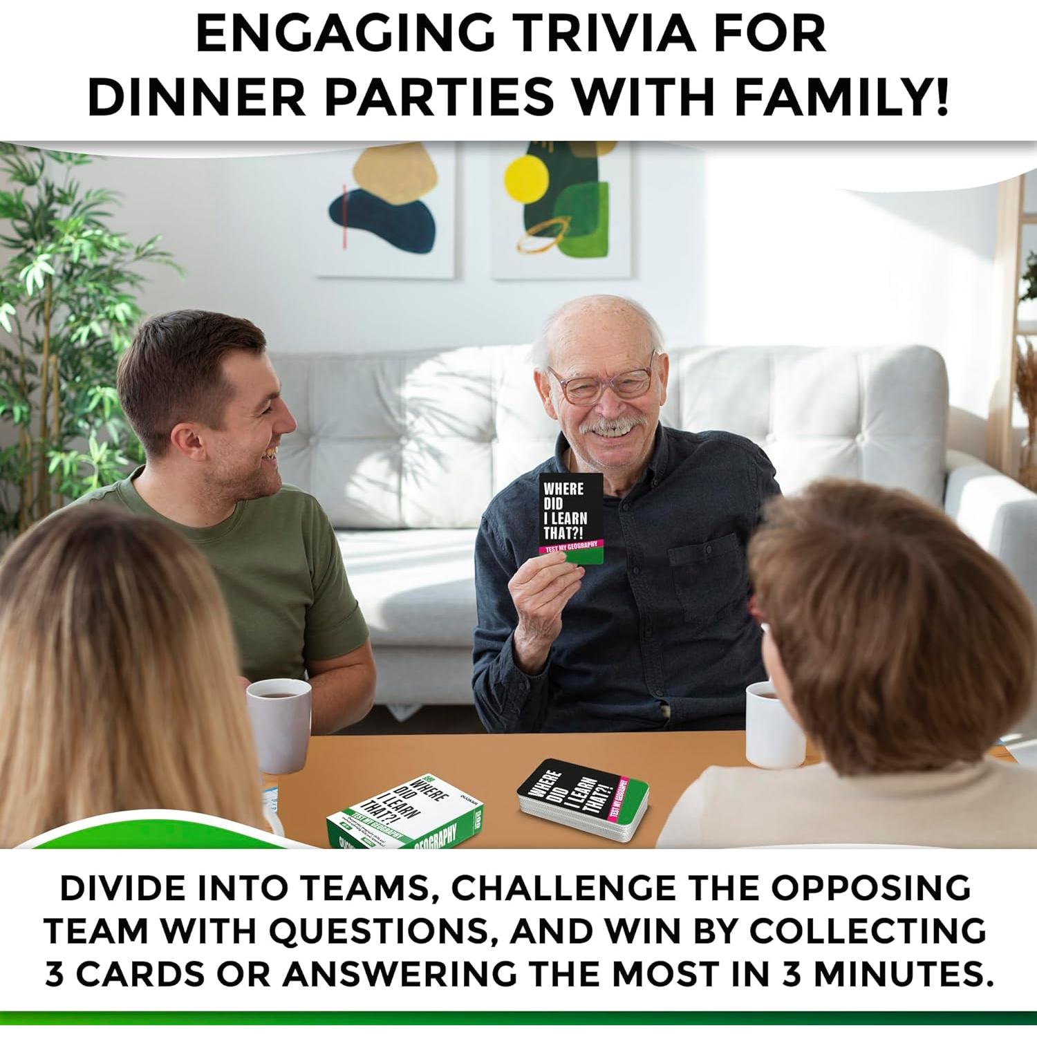 Juego de Cartas Trivia QUOKKA - 2000 Preguntas en 4 Temas