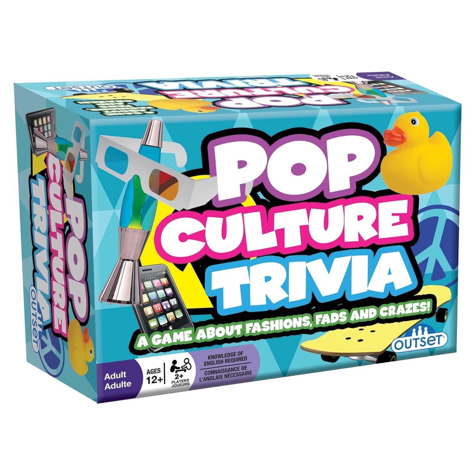 Juego de Trivia de Cultura Pop Outset Media - 1200 Preguntas