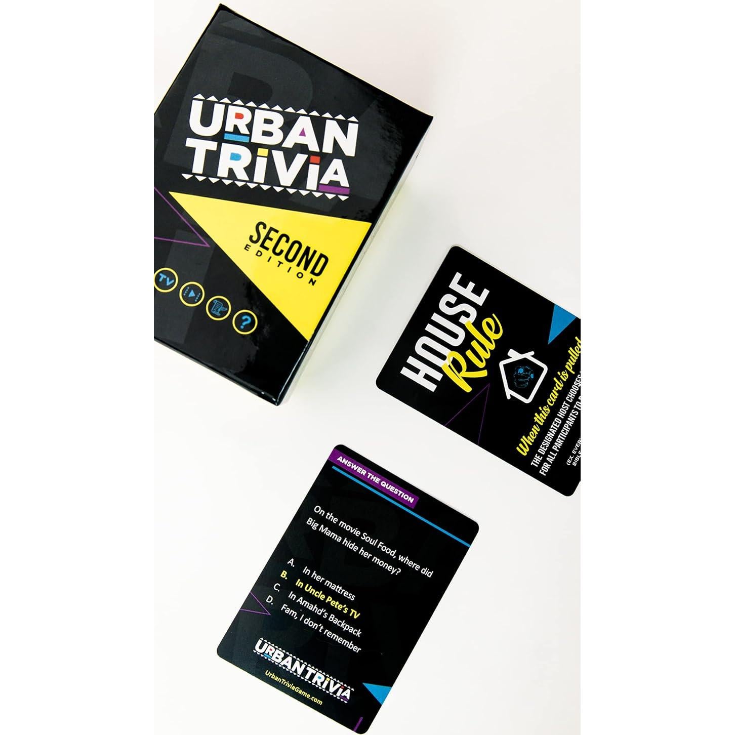 Juego de Cartas Trivia Urbana 2da Edición - Cultura Negra