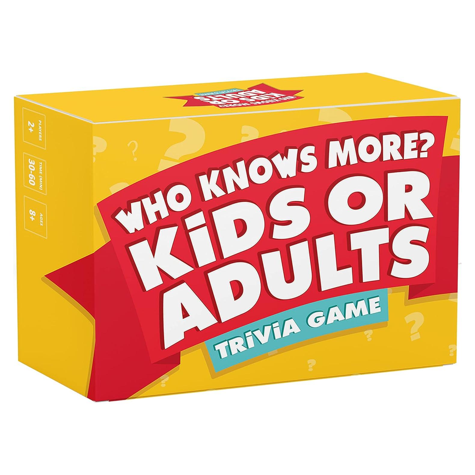 Juego de Trivia Familiar ASM Holdings - Niños vs Adultos