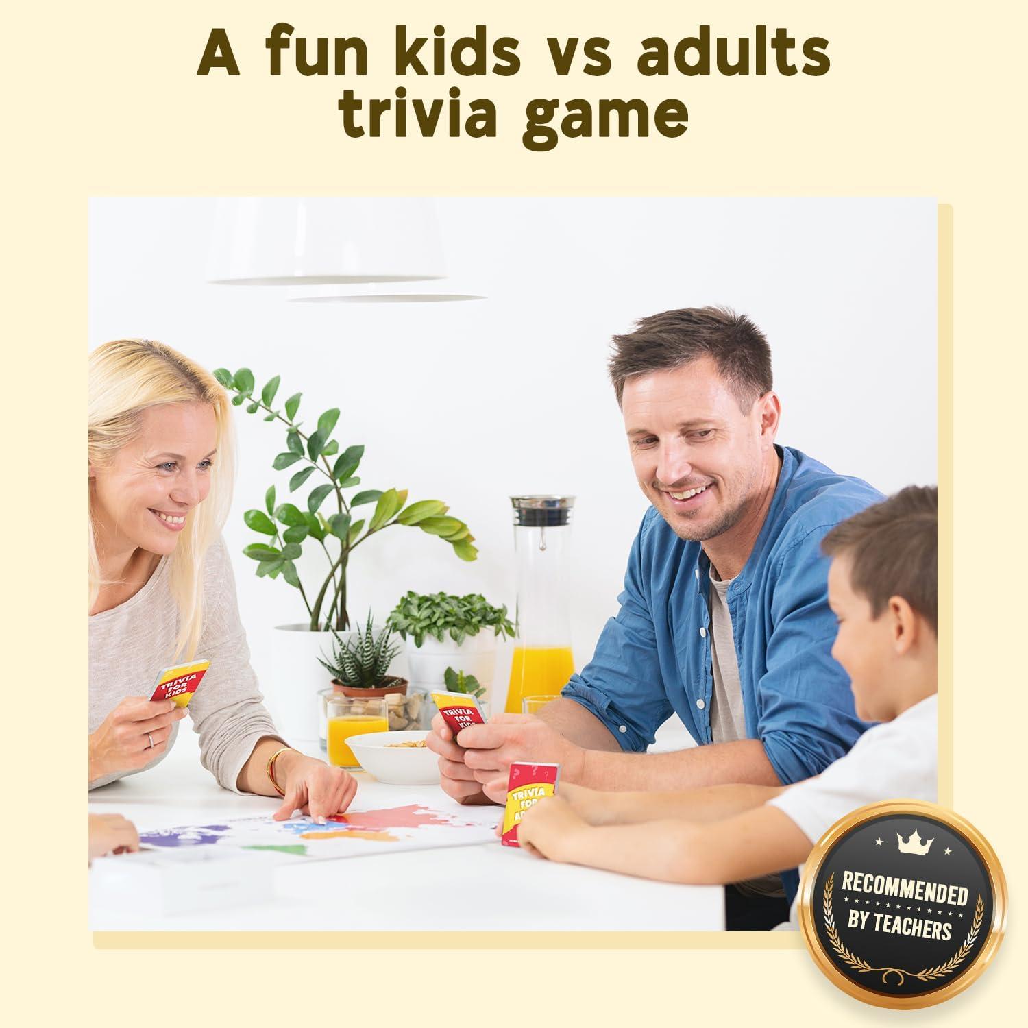 Juego de Trivia Familiar ASM Holdings - Niños vs Adultos