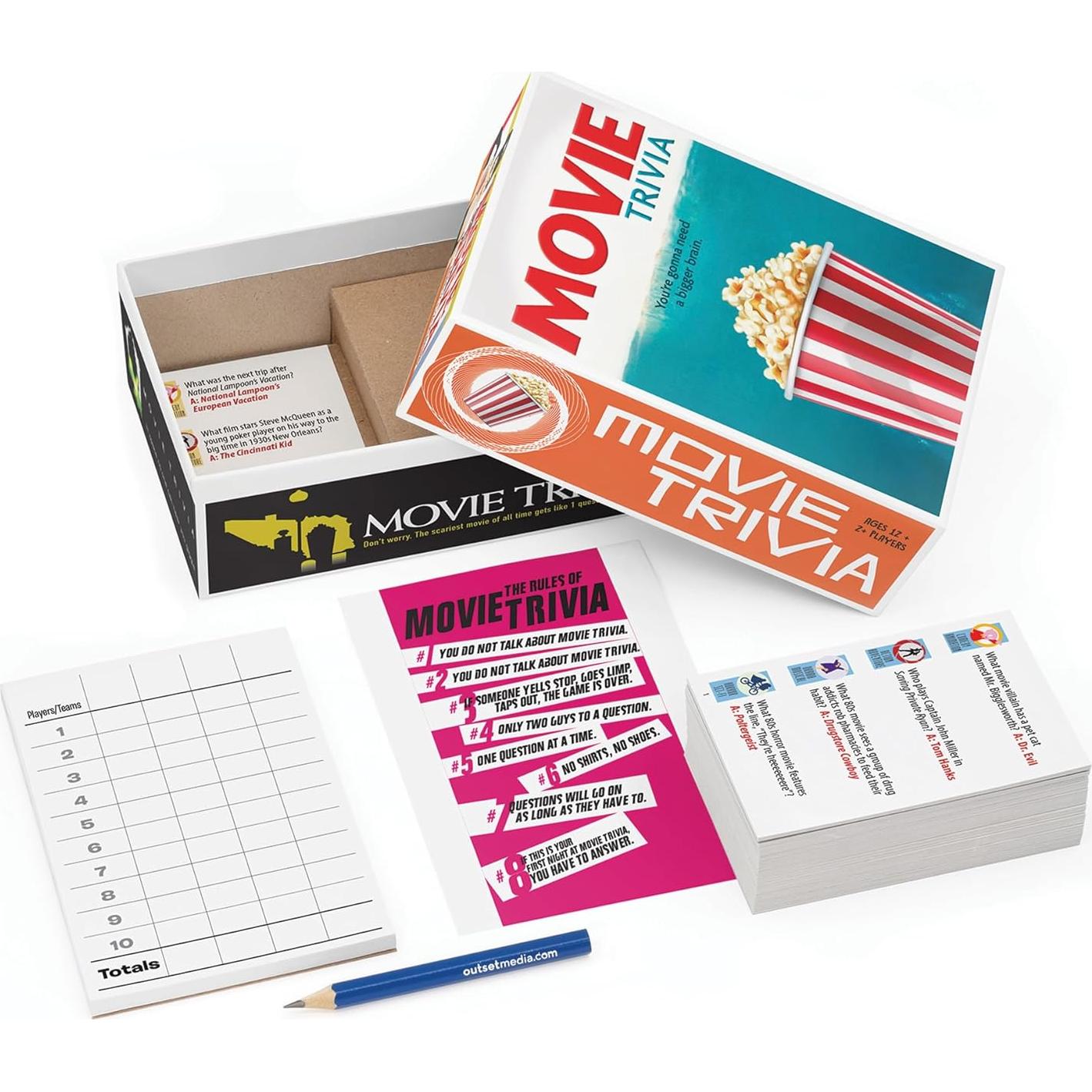 Juego de Trivia de Películas Outset Media - 880 preguntas