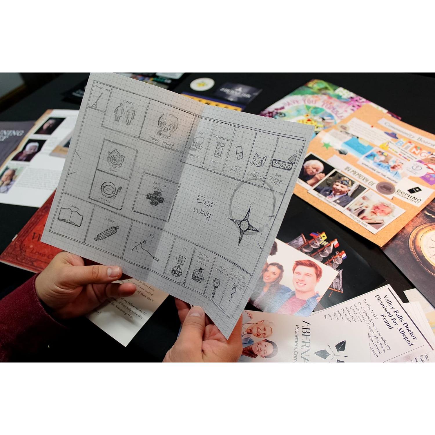 Juego de Misterio de Asesinato The Deadbolt - 1-4 Jugadores