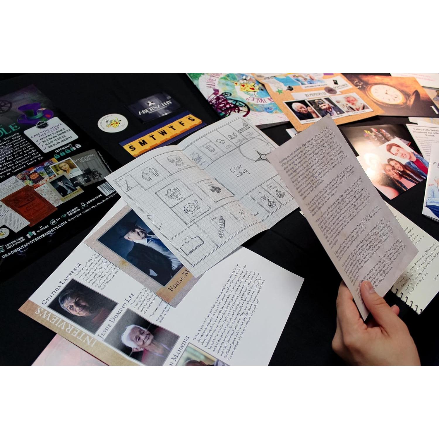 Juego de Misterio de Asesinato The Deadbolt - 1-4 Jugadores