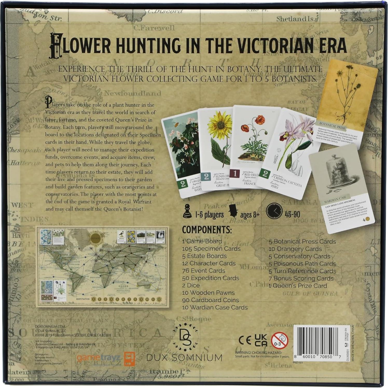 Juego de Mesa Botánica Dux Somnium | Estrategia 1-5 Jugadores