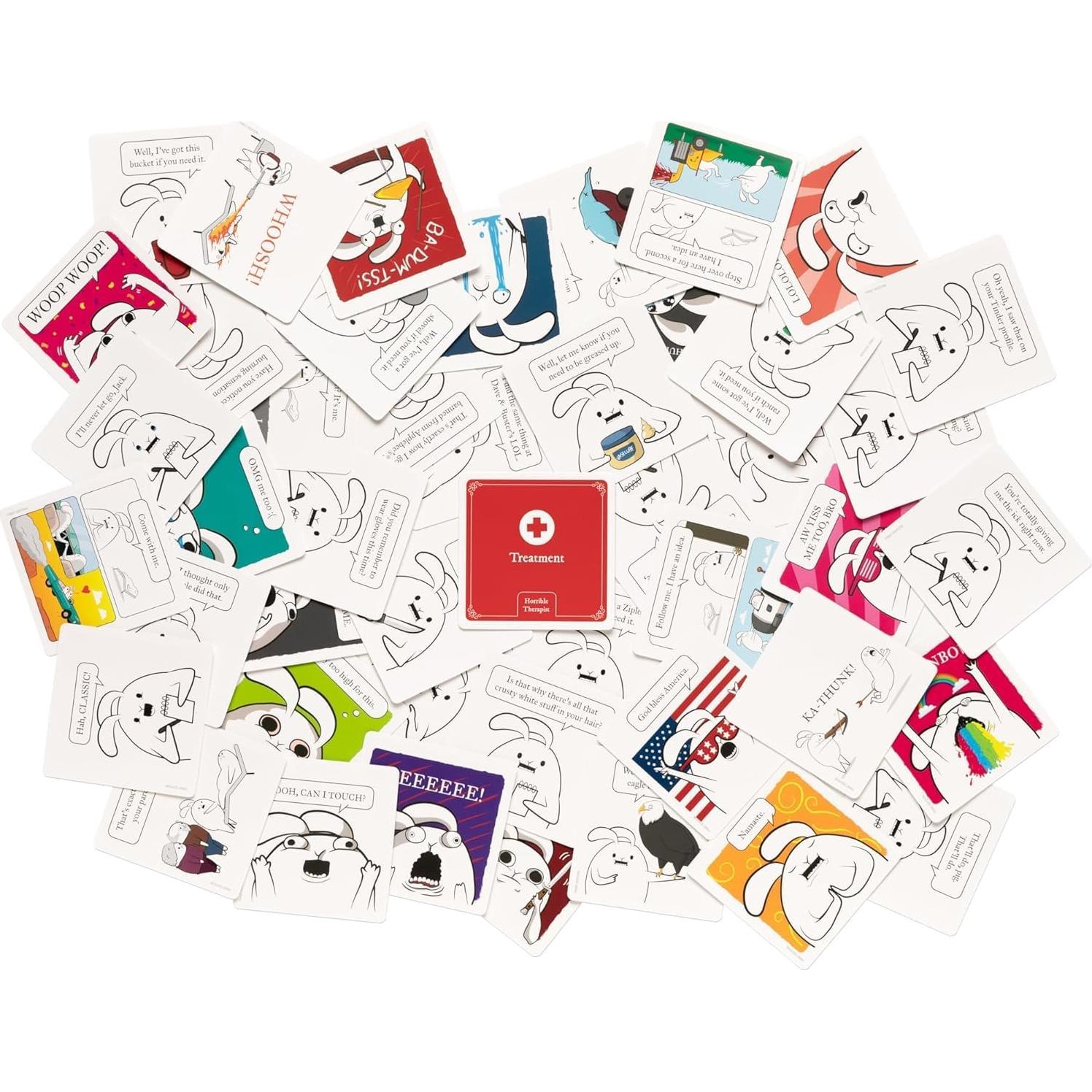 Juego de Cartas Terapeuta Horrible - Exploding Kittens - 3-8 Jugadores