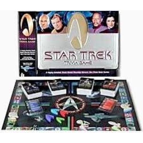 Juego de Trivia Star Trek Mattel 2000 Nuevo 2-4 Jugadores