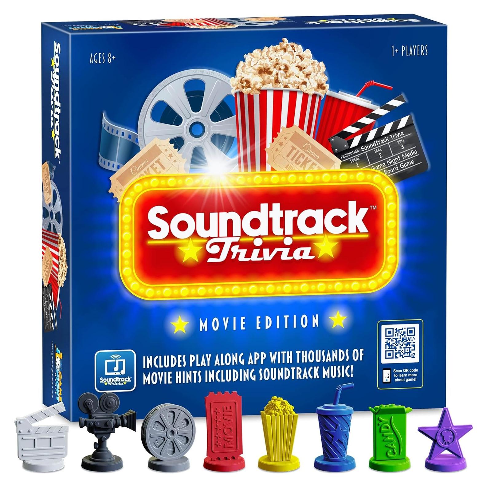 Juego de Trivia de Banda Sonora Game Night Media - 1.09 kg, 8+ años