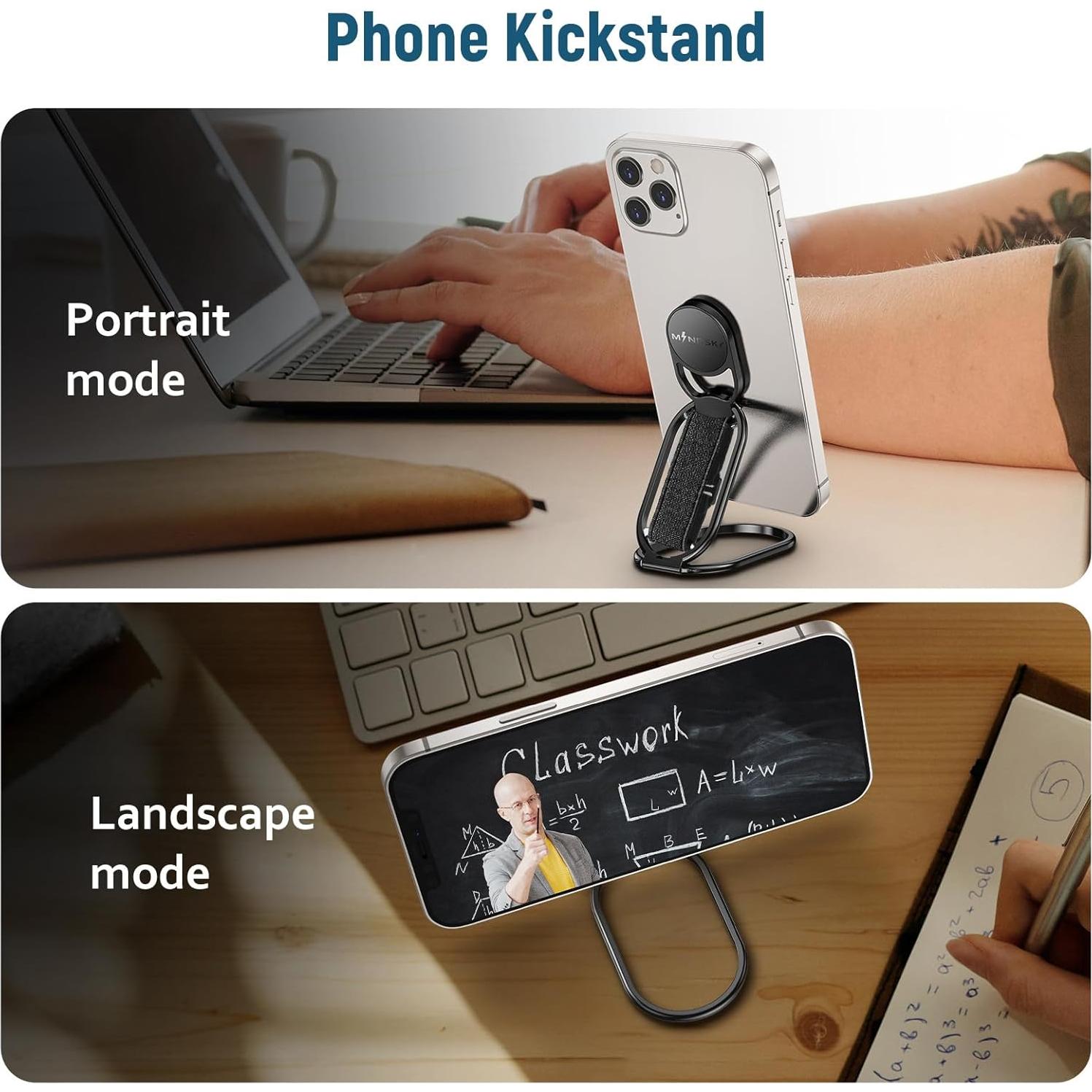 Soporte para Teléfono Mindsky 3 en 1 Ajustable Magnético