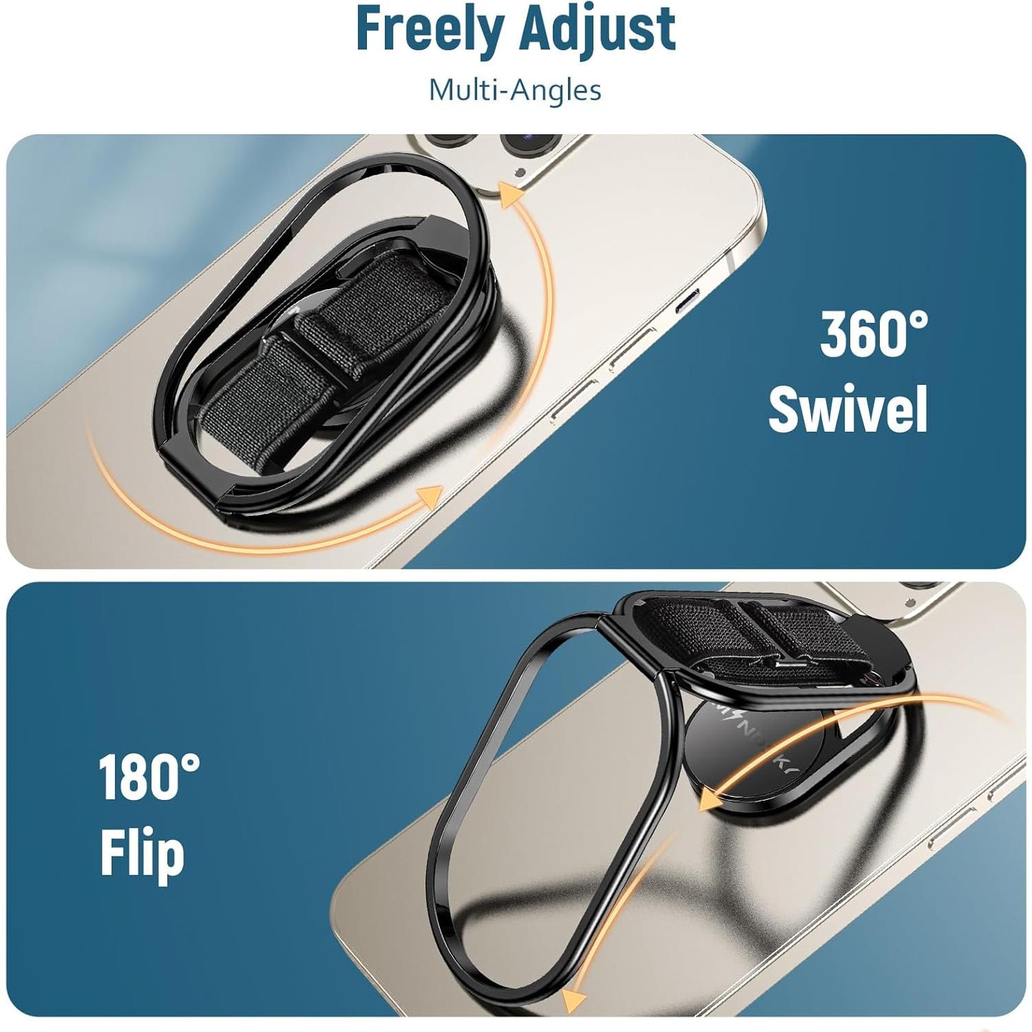 Soporte para Teléfono Mindsky 3 en 1 Ajustable Magnético