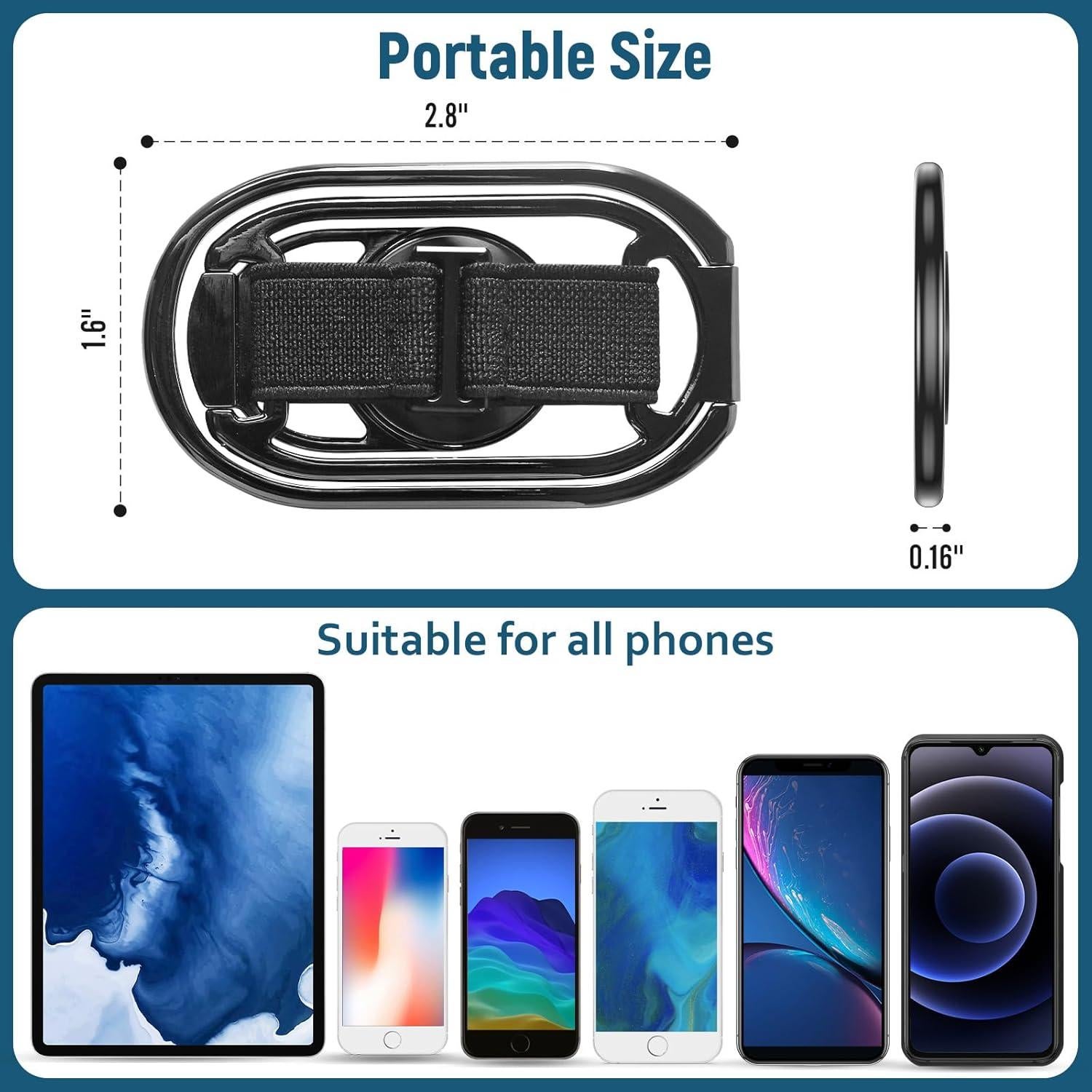 Soporte para Teléfono Mindsky 3 en 1 Ajustable Magnético