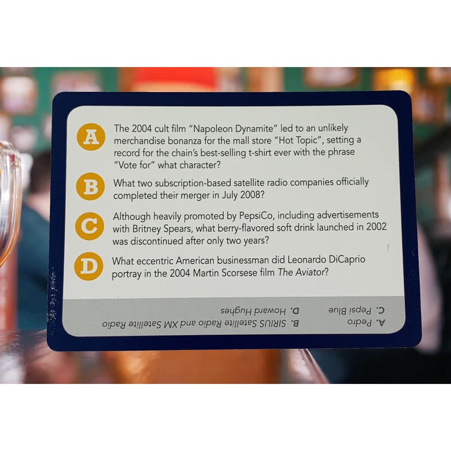 Juego de trivia Tienes que saber 2000s - AppSetGo, 500 preguntas