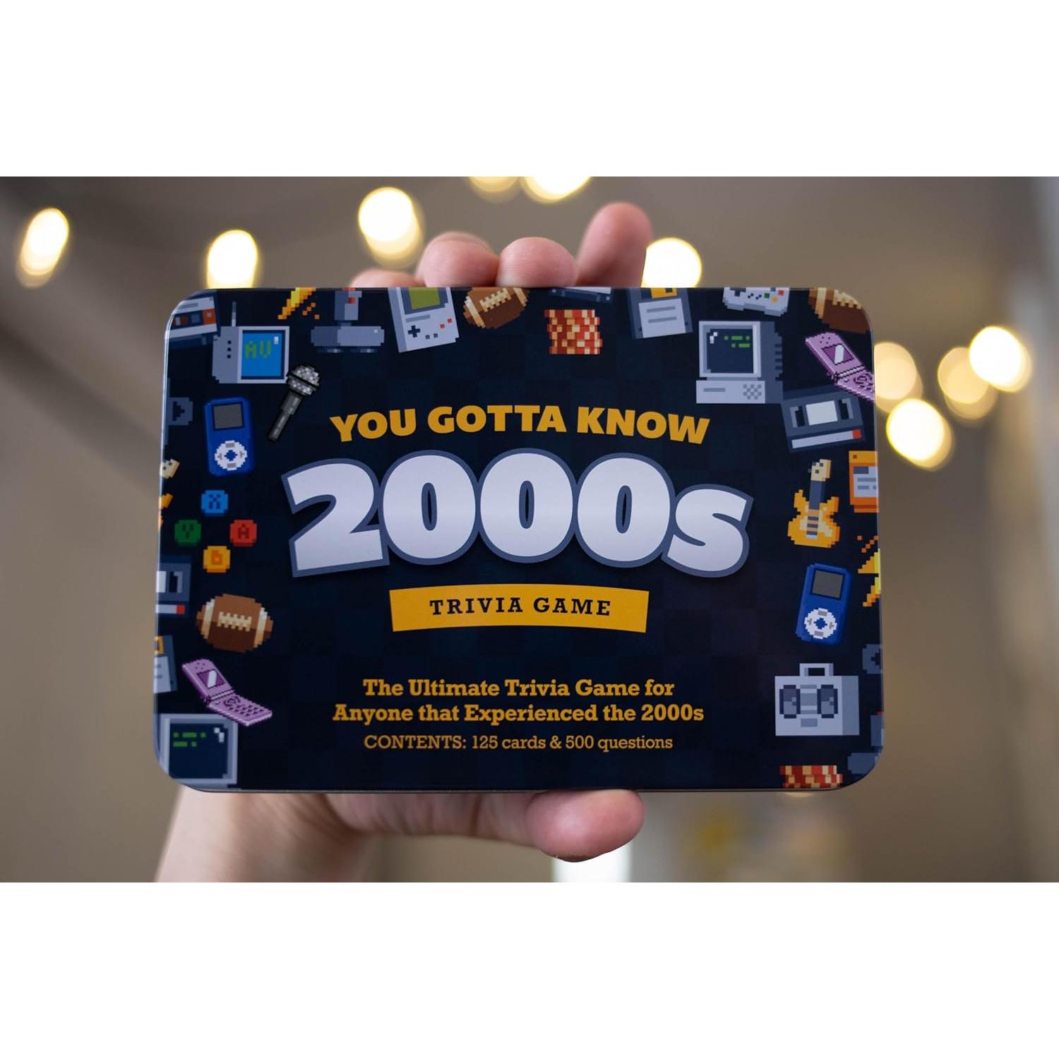 Juego de trivia Tienes que saber 2000s - AppSetGo, 500 preguntas