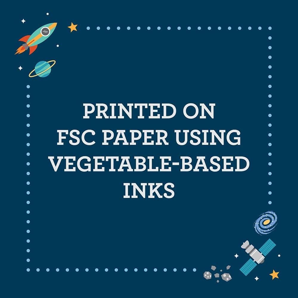 Tarjetas de Trivia Espacial Petit Collage - 50 Preguntas para Niños