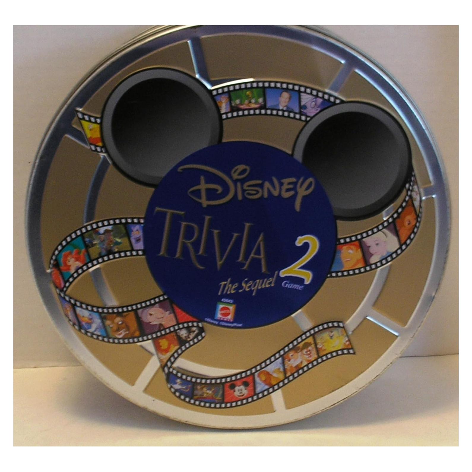Juego de Trivia Disney 2 Mattel para toda la familia
