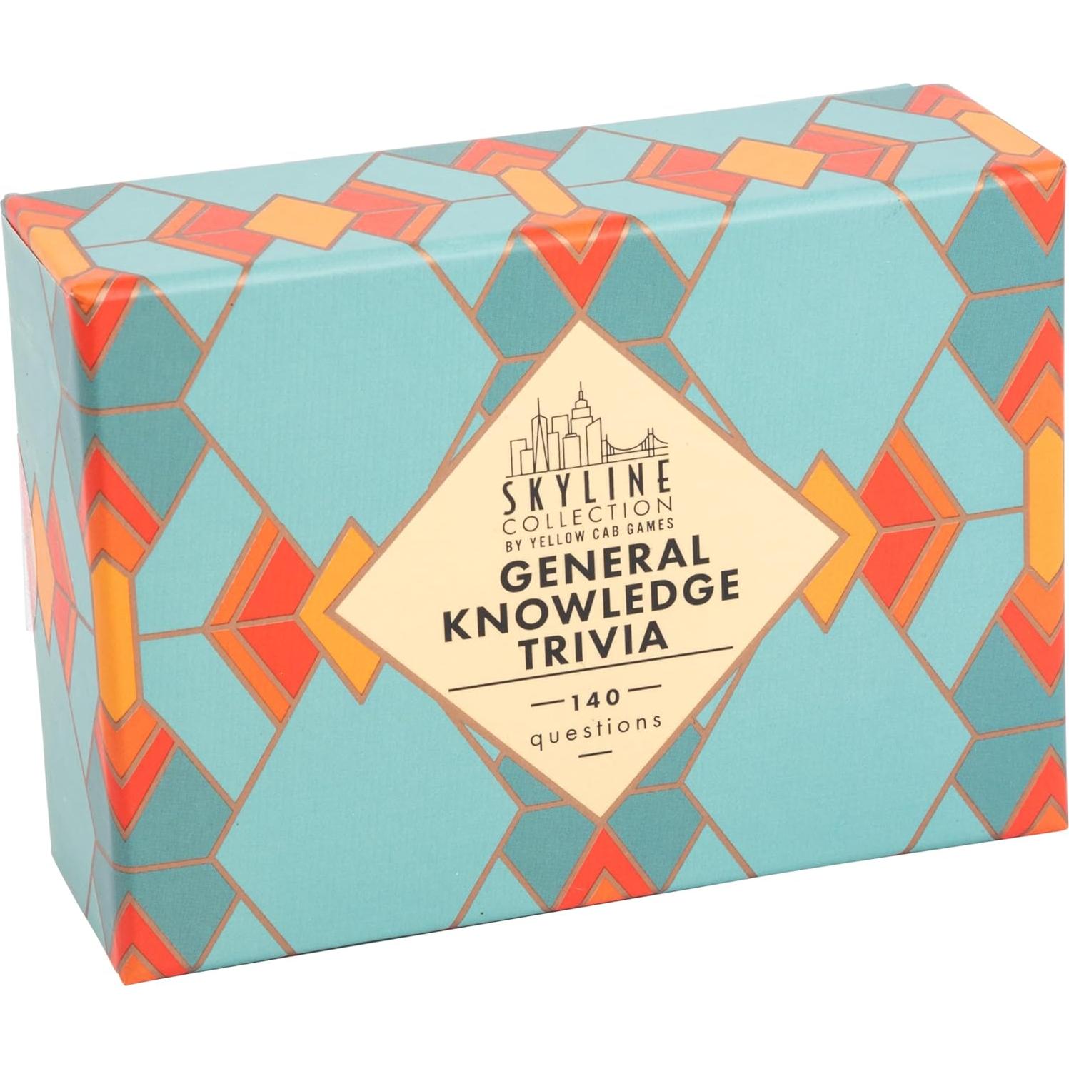 Juego de Trivia Juegos Yellow Cab Skyline - 140 Tarjetas