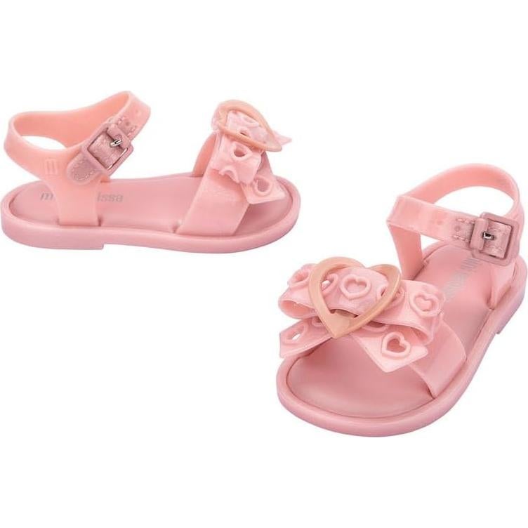 Sandalias Mini Melissa Mar para Niñas - Rosa Brillante